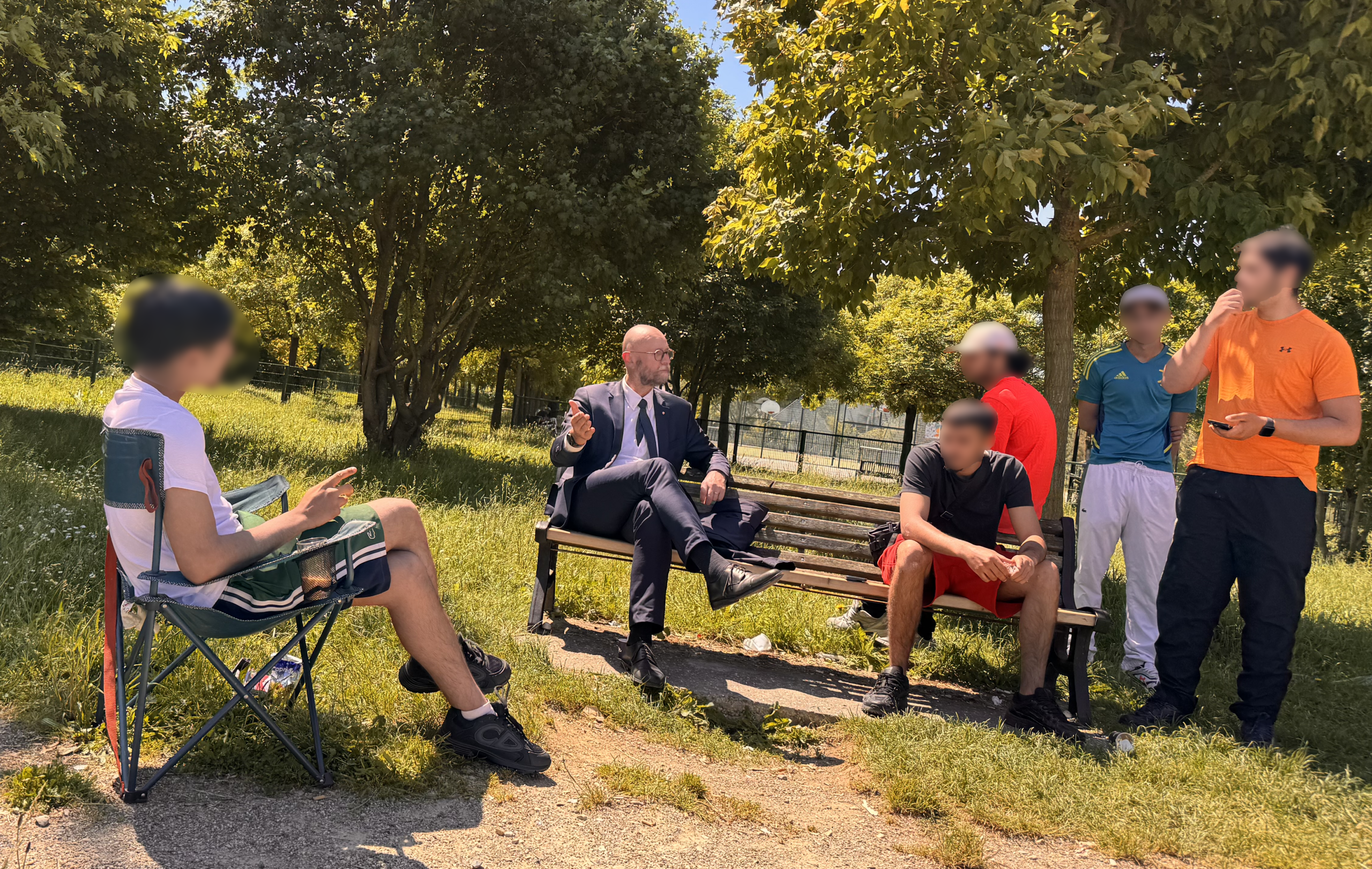 Le maire rencontre les jeunes du Mathiolan à Meyzieu